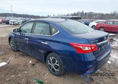 2017 Nissan Sentra Sv z USA, uszkodzony, nr VIN 3N1AB7AP7HY215043
